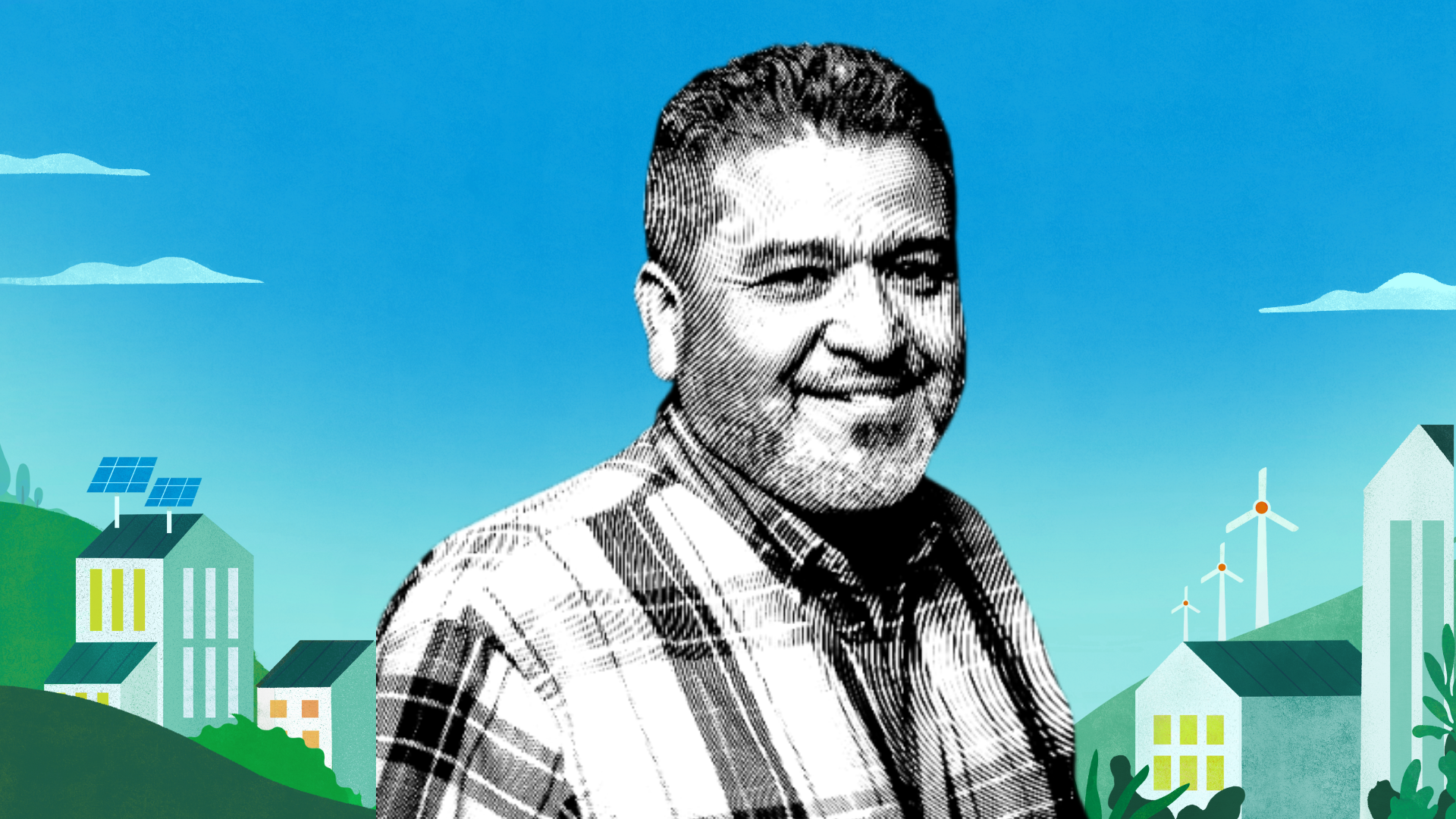 Gilbert Blue Feather Rosas