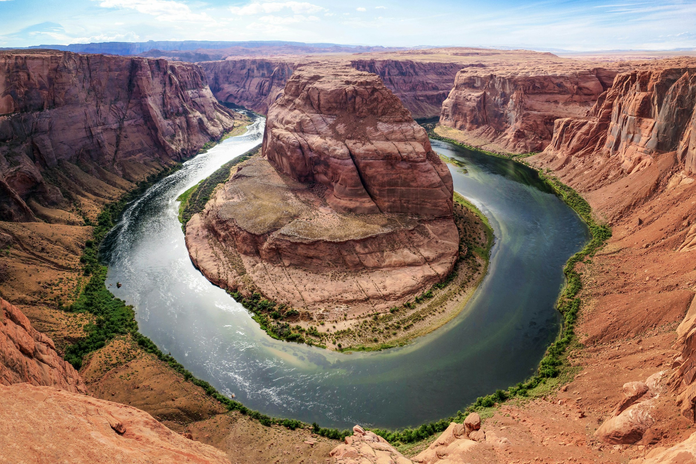 Horseshoe bend on the Colorado River