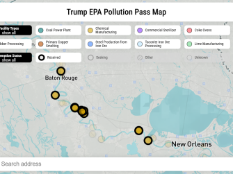Map of Louisiana HON rule plants